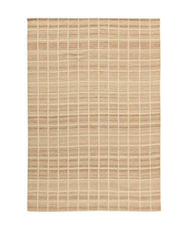 Kilim Carpets by Jalal Tappeto Kilim Box Avorio 100 x 160 cm