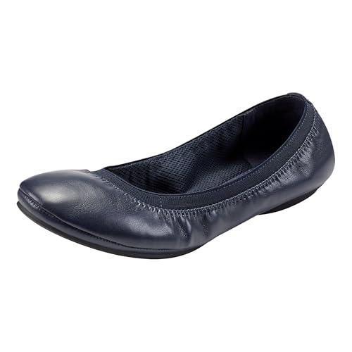 Bandolino Women's Edition Ballet Flat, Blue 428, 6 Wide