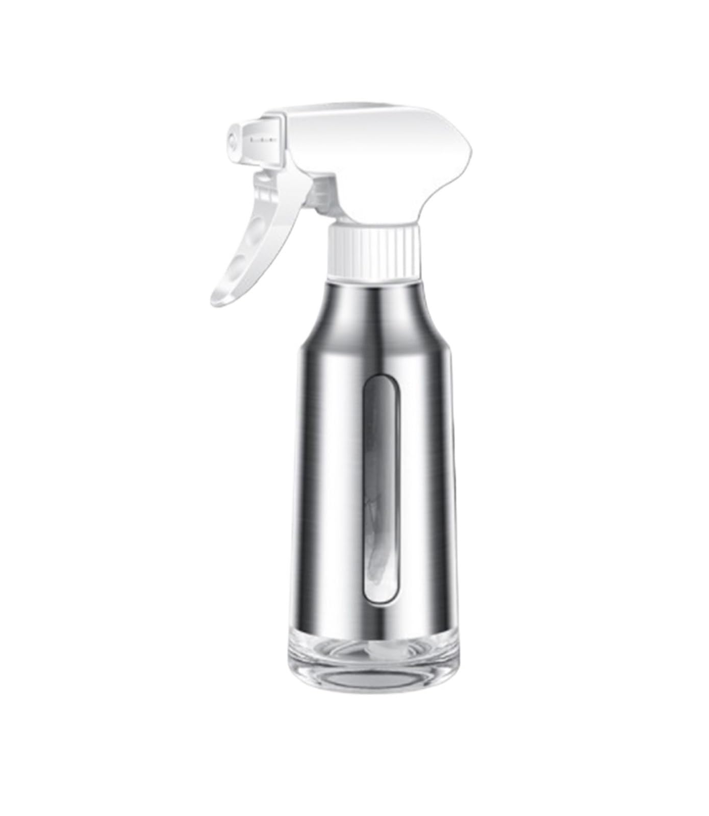 HDICUHNANU Reusable Kitchen Oil Bottles Cruet Olive Oil Cooking Stainless Steel Sprayer Suitable For Grilling Salads Vinegar Baking Air Fryer, Salad(White)