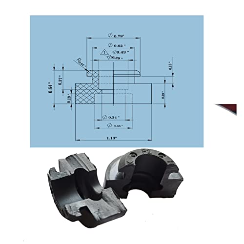12 Pack Rubber Feet,High Damping Vibration Damping Rubber Ring For Electric Motor,Refrigeration Compressor,Quiet Vibration Reduction Place (Natural Rubber) #TOP2