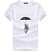 MEIbax Camisetas para Hombre de Color sólido Manga Larga de algodón con...
