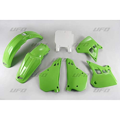 Kit plastiques Kawasaki Kx 250 1990-1991 Ufo finition usine