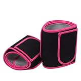 Hemobllo Verstellbare Sauna Oberschenkelbandage aus Atmungsaktivem Nylon Rutschfeste Trainingsmanschetten zur Fettverbrennung Fitness Zubehör für Damen Beim Sport und Heimtraining