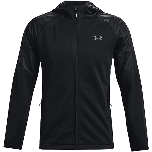 Under Armour Coldgear Swacket - Veste Polaire Capuche Homme Noir