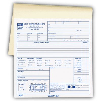 Booked Towing Service Order Form -  PrintEZ, 2527-part-2-1000