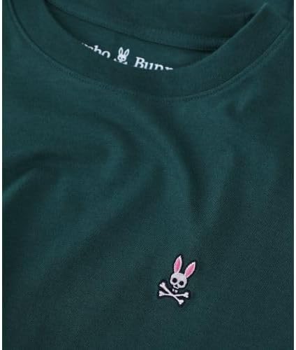 Psycho Bunny Canottiera Intima Uomo – Confezione Da 2, Girocollo, Maniche Corte, Basic