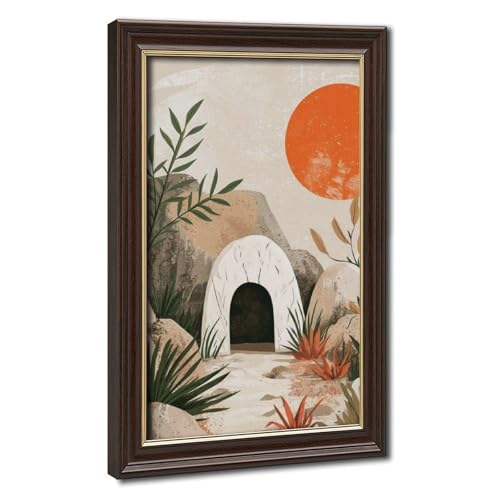 Affiche sur toile art biblique bohémien 50x75cm | Décoration murale salon et chambre modern chic