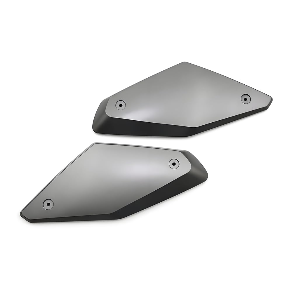 Płyta ochronna zbiornika Pasuje do CB650R CBR650R 2019-2023 osłona rury wlotowej motocykla korek wlewu paliwa obudowa Protector Panel boczny owiewka(Silver)
