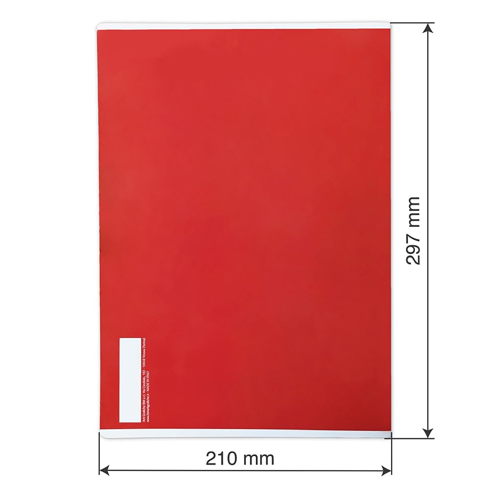 BM BeMore - Color Basic 0110606 - Notebook A4 - Ruling Q - Squares with Margins - Paper 80 g/m² - 9 Assorted Colours - Pack of 10 - Image 5
