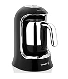 korkmaz caymatik ve kahve  Korkmaz A860-07 Coffee Maker  Black Chrom  Kahvekolik  Mokkakocher  Espresso