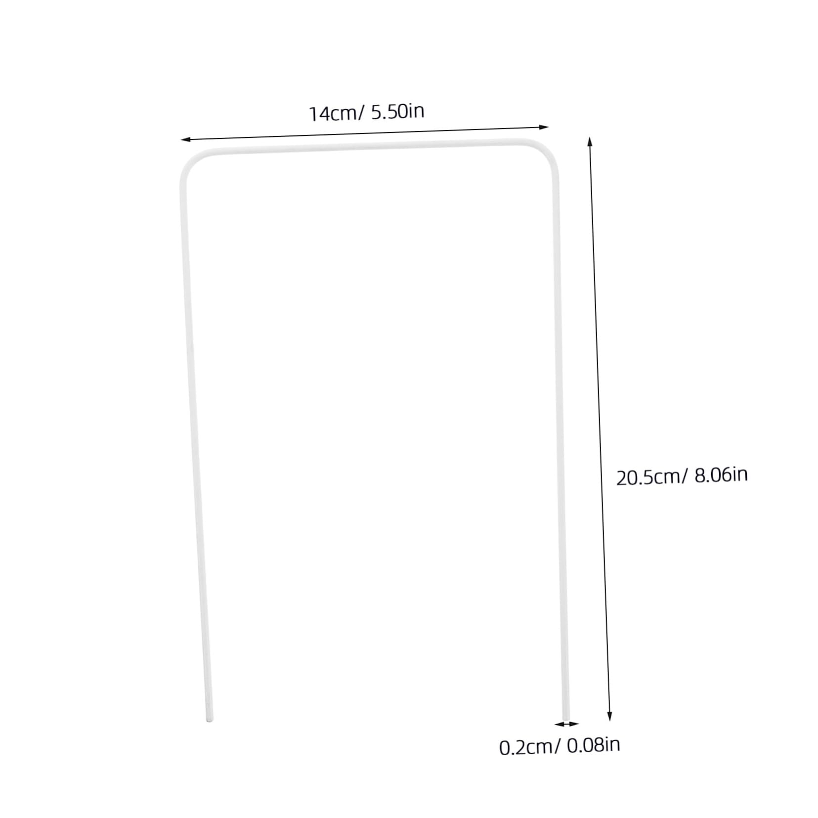 Gogogmee Croquet Hoops Set 5pcs Outdoor Family Game Parts Boys and Girls Croquet Set Accessories