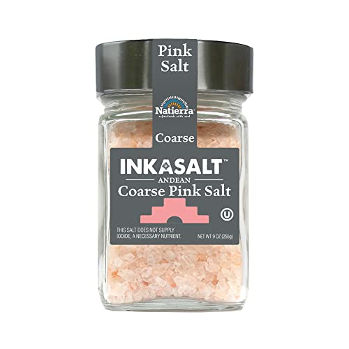 Sel rose gros grain Inkasalt Natierra moulin rechargeable 255g