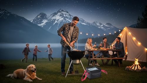 Grill Brush Bristle Free with Scraper Stainless Steel BBQ - image 9