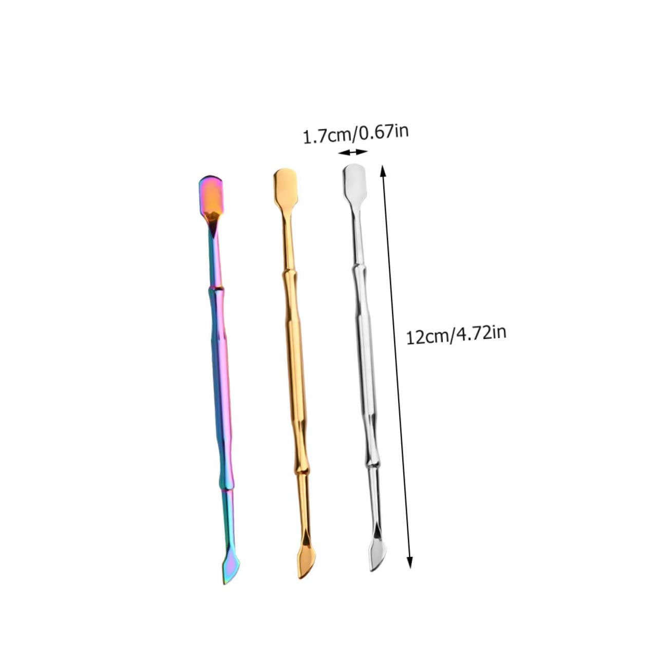 PACKOVE 6Pcs Professional Manicure Tools Cuticle Trimmer Nail Nail Art Instruments for Home and Salon Use and Easy to Handle