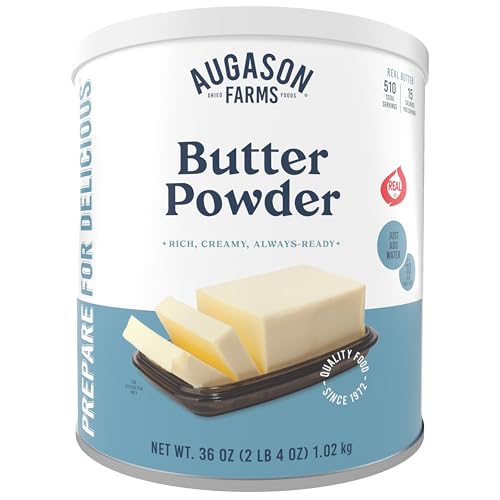 Butter Powder Mix Can Emergency Food Supply...