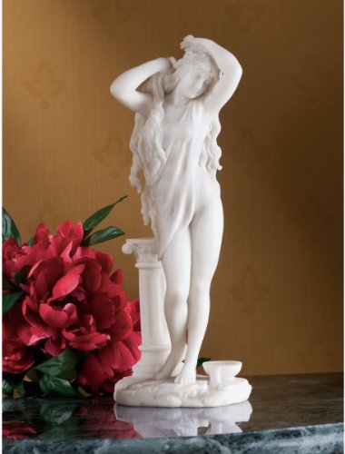 Estatua de Afrodita en Mármol Blanco 11.25 pulgadas miniatura 2