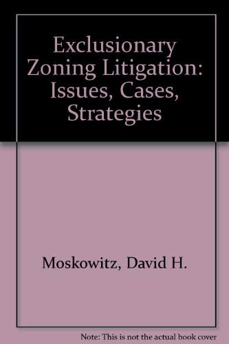 Exclusionary zoning litigation