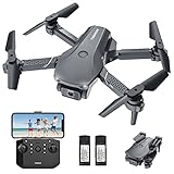 【Drone con Cámara 1080p】Este drone con cámara 1080P, puedes usarlo para obtener fotos y videos.Las imágenes se pueden guardar automáticamente en el móvil, pueden compartirlas o editarlas en tiempo real.¡Grabe hermosos momentos!