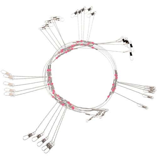 Abaodam Fishing Rigs con Giratorio para Pesca Nocturna miniatura 3