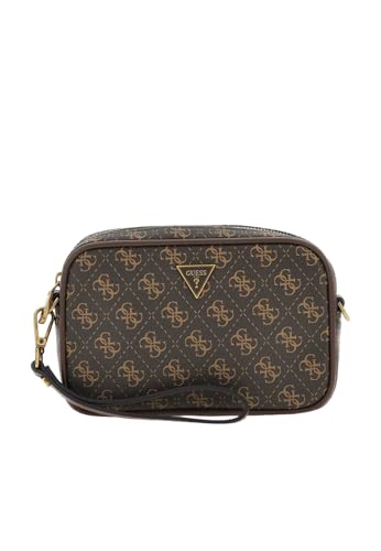Marrone Borsa Guess tracolla uomo Torino small necessaire brown/ ochre UBS24GU04 PMEVZLP3145 Piccola