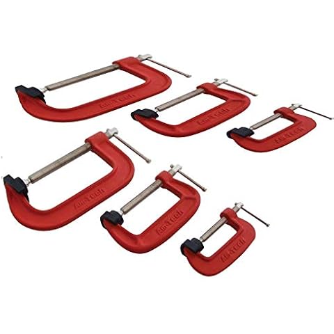 Wheels N Bits 6pc Heavy Duty G Clamp Set Cover