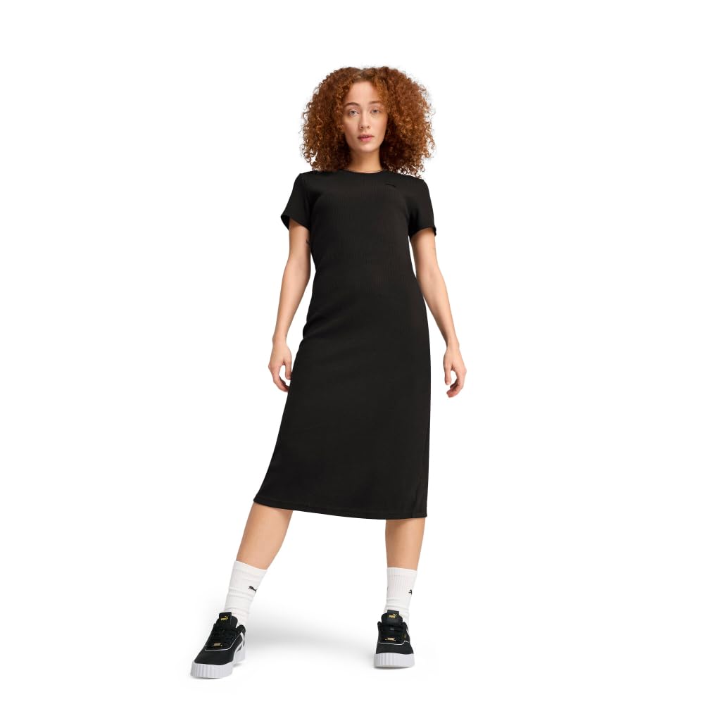 PUMA Her Short Sleeve Dress Vestito Casual Donna