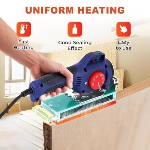 Fasciatrice elettrica per bordi hot melt, bordatrice elettrica per la lavorazione del legno, bordatura adesiva a caldo portatile per legno di forma irregolare dritta curva