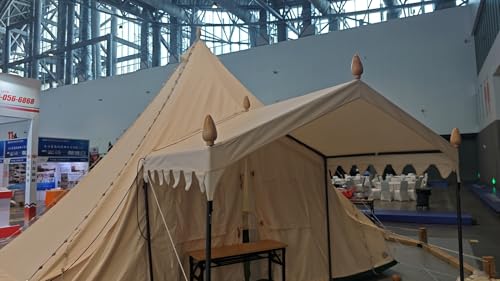 Carpa tipo carpa de lona de 19.68x13.1 pies para 6 personas miniatura 6