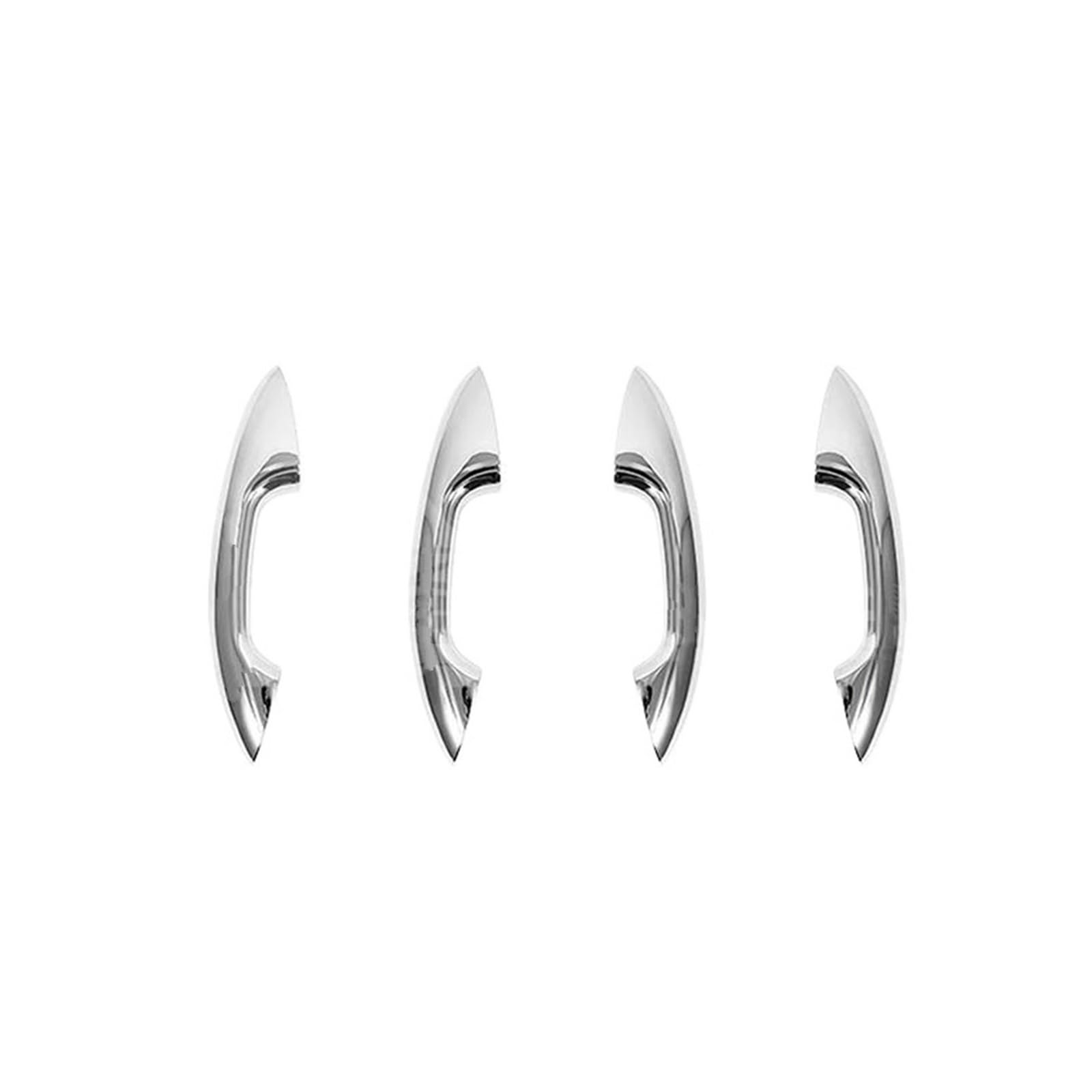 Cavinbdz Chrome Sliver For Mercedes For Benz Glc X254 C Class W206 S206 2022 2023 2024 Car Exterior Door Handle Trim Cover (Chrome Sliver)