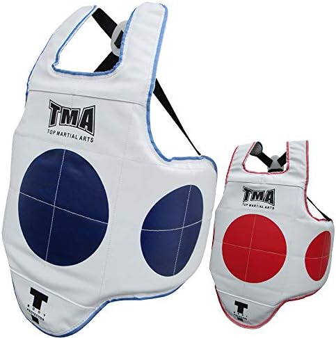 TMA Martial Arts Chest Protector Tae Kwon Do MMA Kickboxing (Reversible)