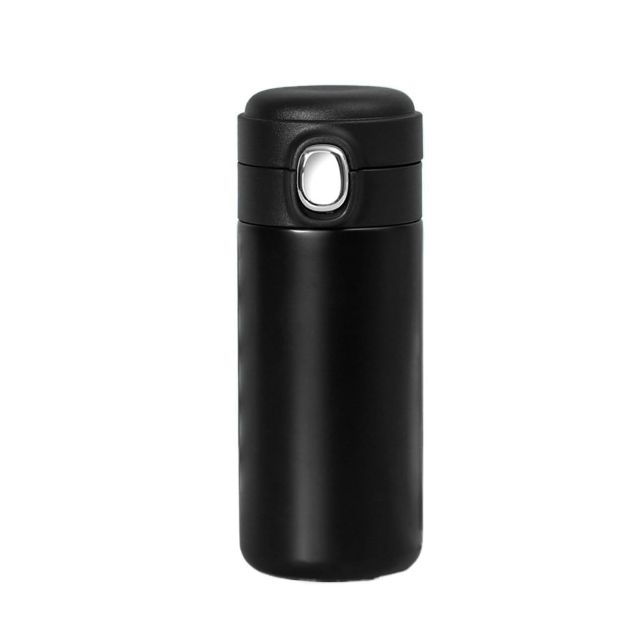 Kubek do kawy YUEKOPOU, podróżny kubek termiczny, 300 ml/400 ml Kubek termiczny do kawy Podróżna butelka termiczna Termosy na prezenty Kubek izolowany(Black,400ml)