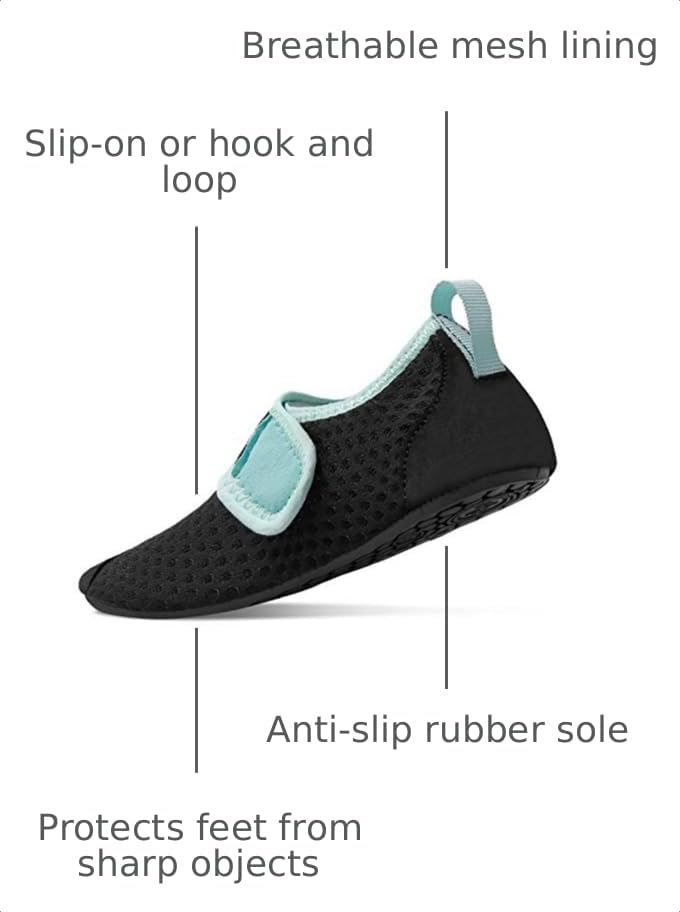 Image of Centipede Demon Kids Water Shoes Girls Boys Outdoor Quick Dry Barefoot Aqua Socks for Sport Beach Swim Pool Surf