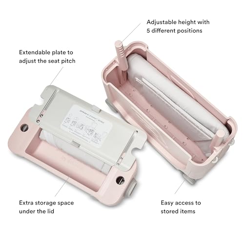 Image of Stokke Jetkids Bedbox - Kids Ride-On Suitcase (BedBox, Pink Lemonade)