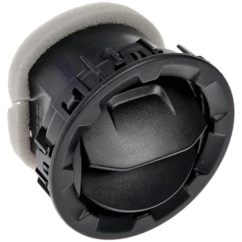 Sawyer Auto Center Dashboard Air Vent for 2009-2018 Ford E-150, E-250, E-350 Super Duty, Econoline Van, Econoline Wagon - Black Push Button Manual Operation