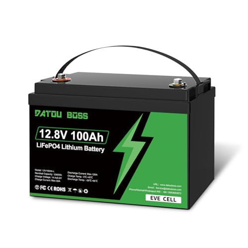 🔋【Ampia gamma di applicazioni】Questa batteria 12V 100Ah LiFePO4 è adatta per numerosi utilizzi: camper, van, pesca, sistemi solari, accumulo di energia off-grid, alimentazione di emergenza e batteria ausiliaria per veicoli. Grazie alla sua leggerezza e alla grande capacità, è una scelta ideale per attività all’aperto.