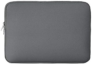 RAINYEAR 14 Inch Laptop Sleeve Case Protective Soft Padded Zipper Cover Carrying Computer Bag Compatible with 14" Notebook Chromebook Tablet Ultrabook(Grey)