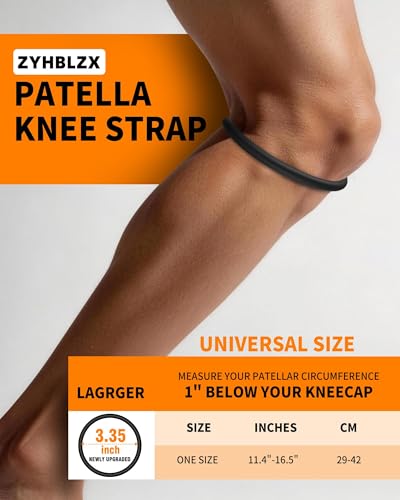 Image of 2PC Patellar Tendon Support Strap,Patella Band for Knee Pain Relief