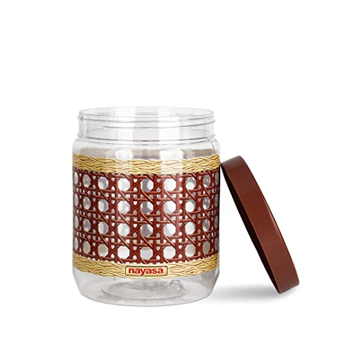 Image of Nayasa Sparkle Containers, 1900 ML (Set of 2), Brown