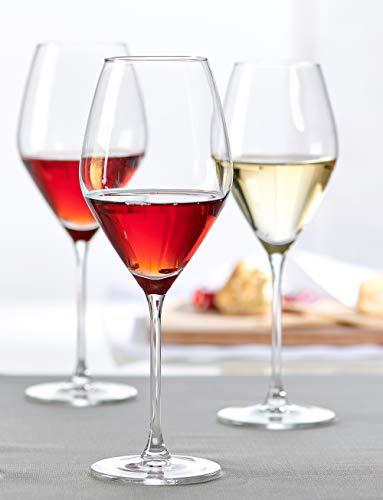 Foto von Ritzenhoff & Breker Weißweingläser-Set Salsa, 6-teilig, je 340 ml, Glas, weiß