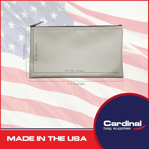Bolsa de vinilo con cremallera reutilizable, diseño a cuadros compacto en color gris 2