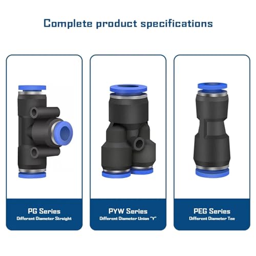 Accesorios for mangueras de aire neumáticas conector de tubería PYW PG6-4 5