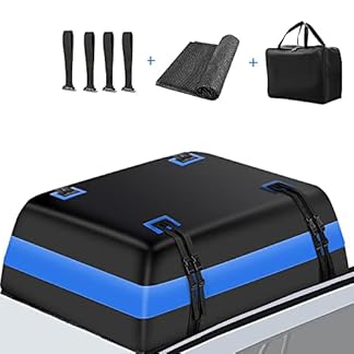 Roofpax car roof bag 21 cubic ft heavy duty bag 100 waterproof excellent military quality roof fits all cars withwithout racks