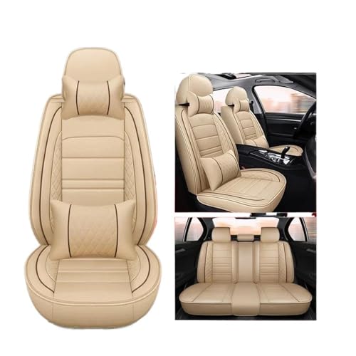 Housse de siège auto universelle respirante et intégrale beige