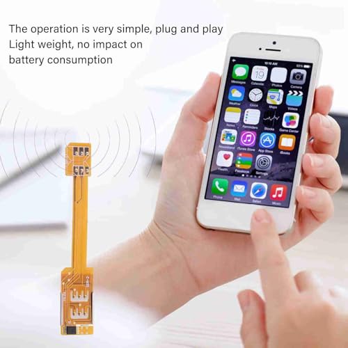 VBESTLIFE Extender scheda SIM, Nano SMI a scheda SIM standard da maschio a femmina Prolunga cavo FPC piatto morbido per tablet smartphone Android