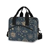 ★ Grande capacité : la taille de ce sac à déjeuner étanche et étanche est de 29 x 18 x 24 cm. Il peut facilement mettre la nourriture dont vous avez besoin tout au long de la journée. C'est le meilleur choix de sac à déjeuner pour l'école, le travail et le pique-nique.