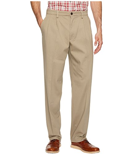 Dockers Easy Khaki D3 Classic Fit Pleated Pants Timberwolf 42 34