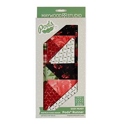 Maywood Studio Pod Prose Card Trick Table Runner Kit Multi