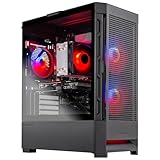 Skytech Gaming Nebula Gaming PC Desktop – Intel Core i5 13400F 2.5 GHz, NVIDIA RTX 4060, 1TB NVME SSD, 16GB DDR4 RAM 3200, 600W Gold PSU, 11AC Wi-Fi, Windows 11 Home 64-bit,Black