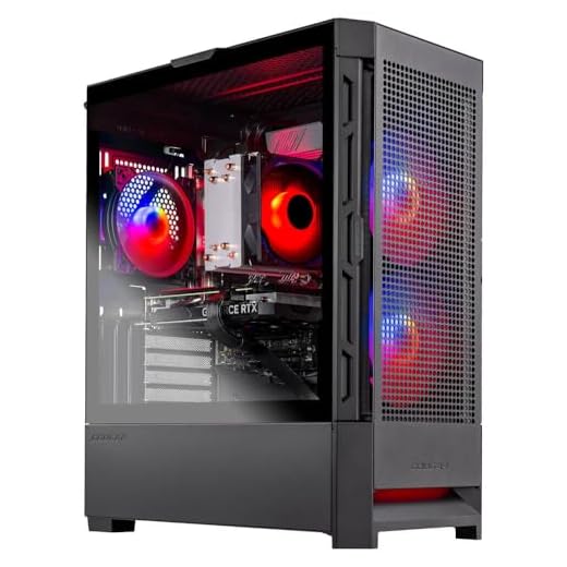 Skytech Gaming Nebula Gaming PC Desktop – Intel Core i5 13400F 2.5 GHz, NVIDIA RTX 4060, 1TB NVME SSD, 16GB DDR4 RAM 3200, 600W Gold PSU, 11AC Wi-Fi, Windows 11 Home 64-bit,Black