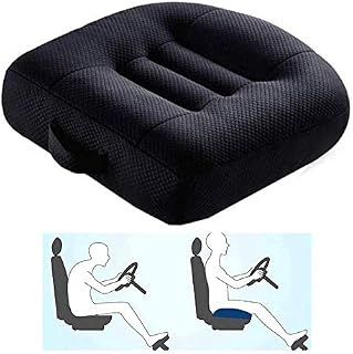 odeer Car Seat Pad Heightening Height Boost Mat Portable Breathable Mesh, Ideal For Car Office,Home, Used All The Year
